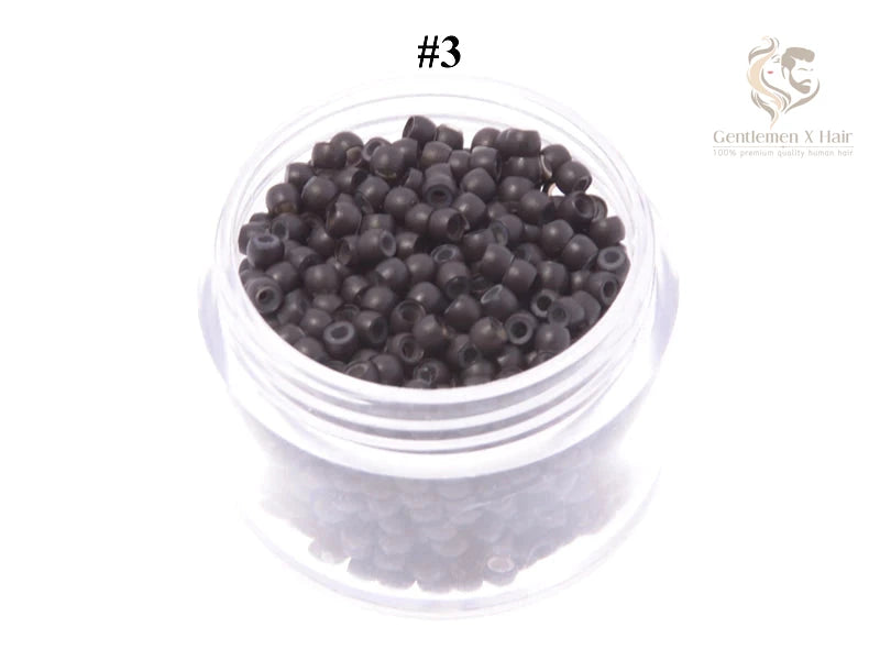 Silicone-Lined Nano Rings for I-Tip Hair Extensions (1000 pcs)