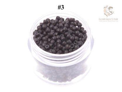 Silicone-Lined Nano Rings for I-Tip Hair Extensions (1000 pcs)