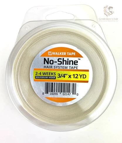 Walker Tape No-Shine Tape Rolls, Dull-Finish Maximum-Wear Tape