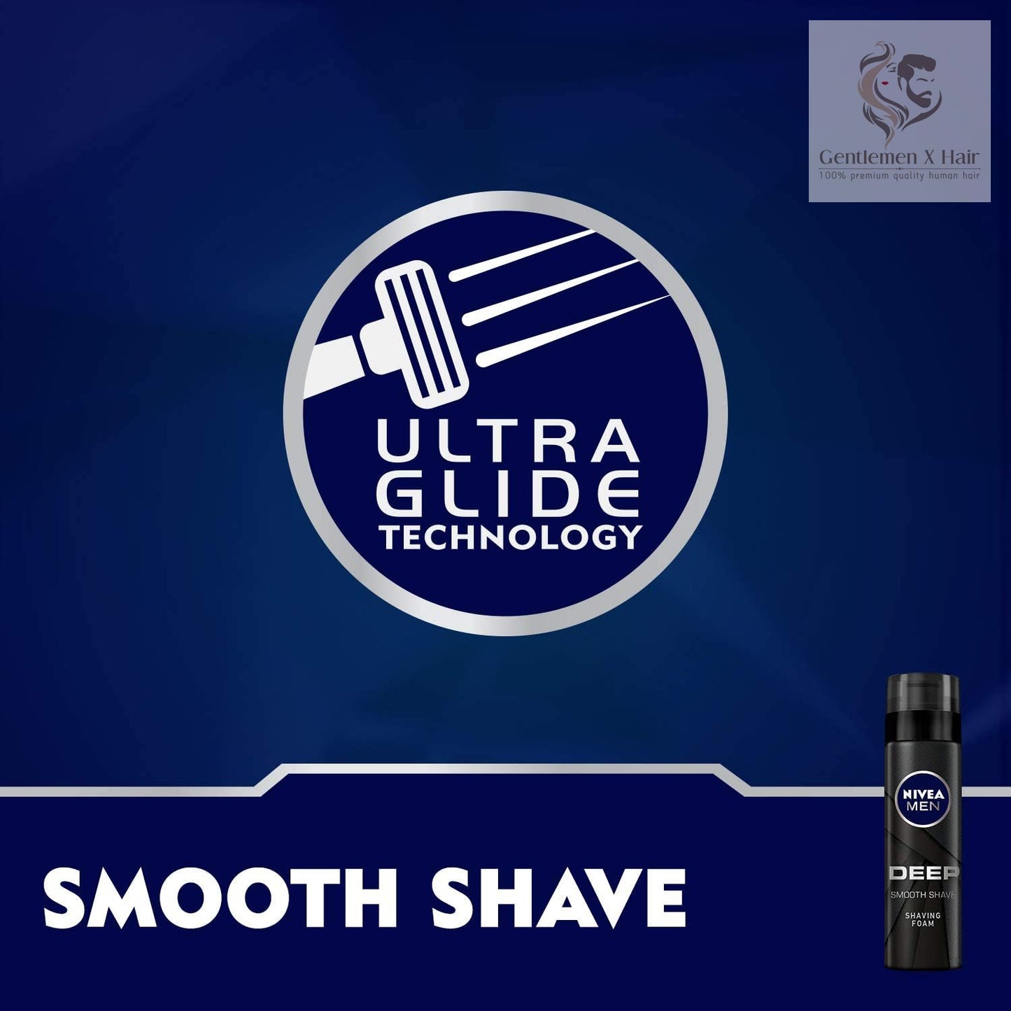 Nivea Men Deep Antibacterial Shaving Foam, 200ml