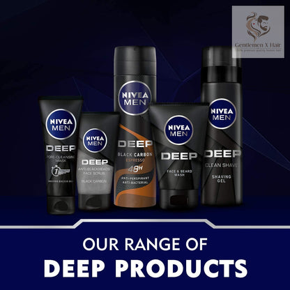 Nivea Men Deep Antibacterial Shaving Foam, 200ml