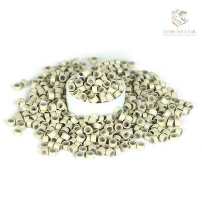 Silicone-Lined Micro Rings for Hair Extensions, 5mm (1000 pcs)