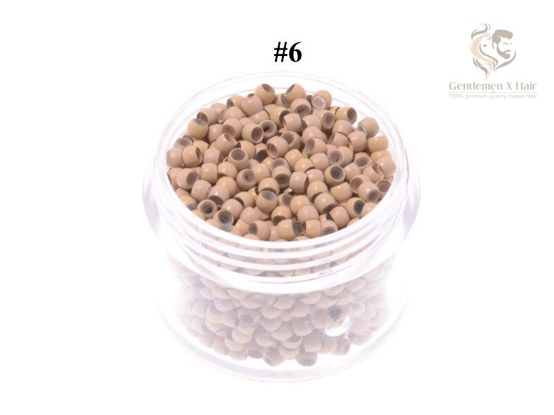 Silicone-Lined Nano Rings for I-Tip Hair Extensions (1000 pcs)