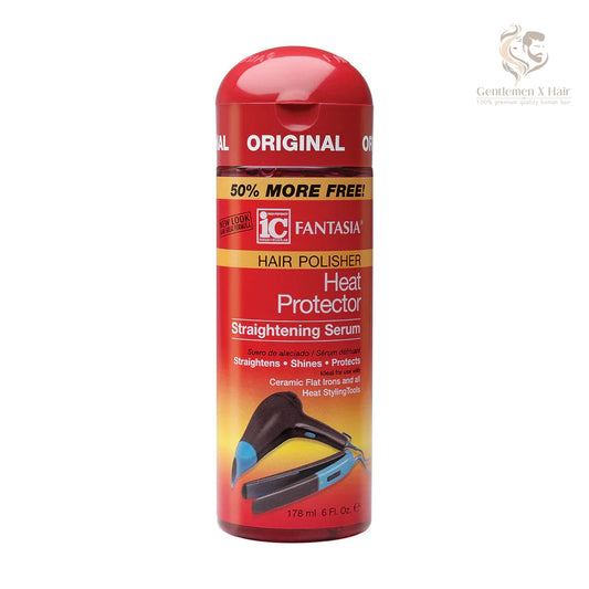 Fantasia IC hair polisher heat protectant straightening serum, 6oz