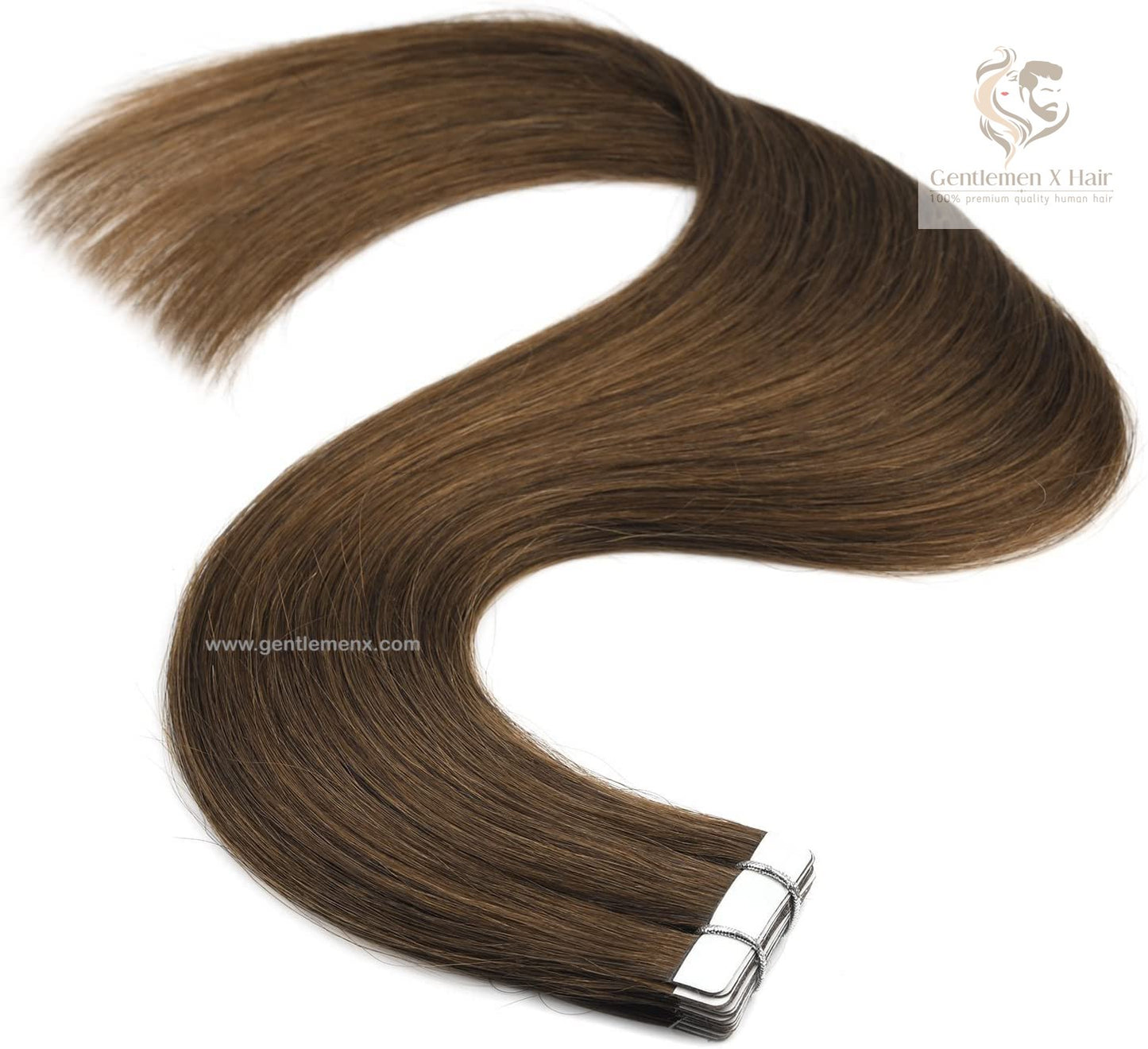 Arnomeda Tape-In Human Hair Extensions, 100% Remy, 24-26 inch, 20 pcs (42g)
