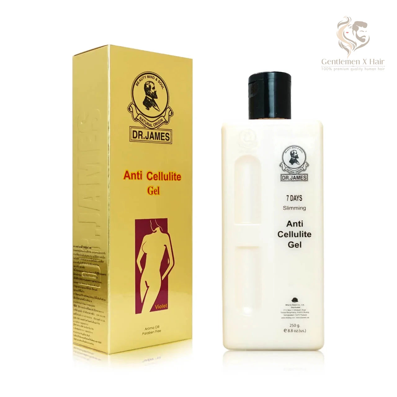 Dr. James anti-cellulite gold gel, 250ml