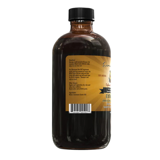 Aceite de Ricino Negro Jamaicano Ultra Oscuro Sunny Isle - 8 FL oz