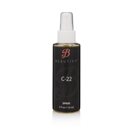 Beautify C-22™ SOLVENTE 4oz Un quitamanchas a base de aceite, suave con la piel y el cabello y de acción rápida USA.