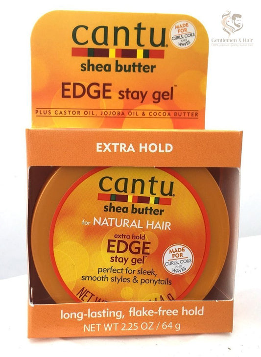 Cantu Shea Butter extra hold edge stay gel, 2.25oz