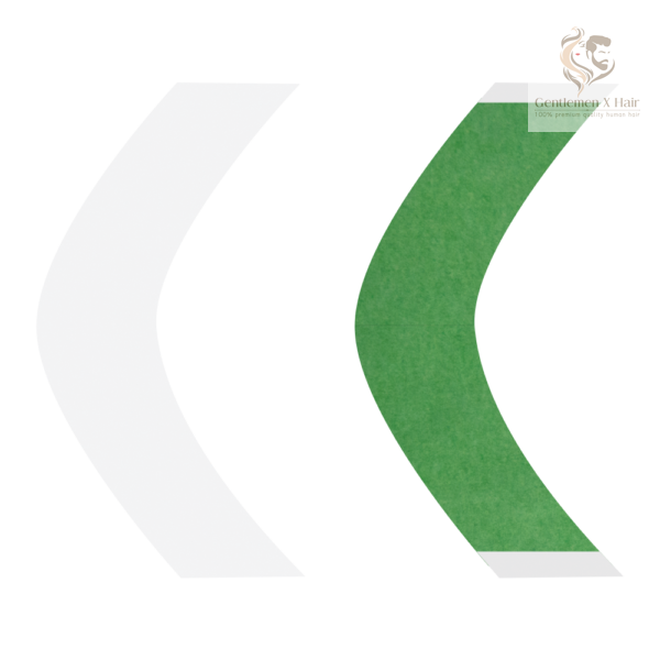 Walker Tape Easy Green contours tape tabs, 1000 piece pack