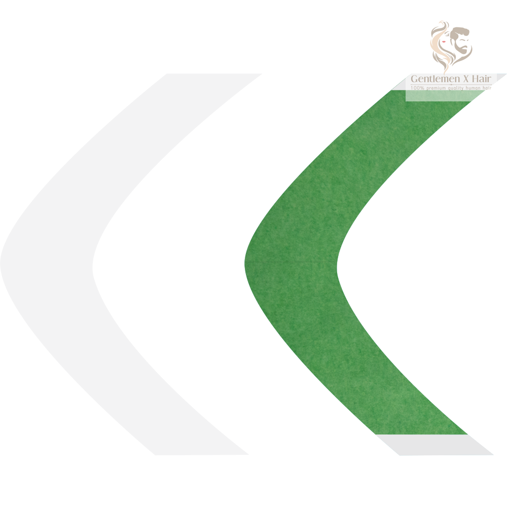 Walker Tape Easy Green Contours, Maximum-Wear Tape Tabs (1000 pcs)