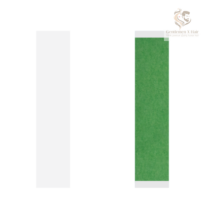 Walker Tape Easy Green straight strips tape tabs, 36 piece pack
