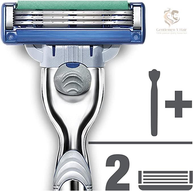 Gillette Mach3 Turbo Razor with 2 Refills