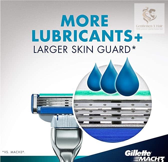 Gillette Mach3 Turbo Razor with 2 Refills
