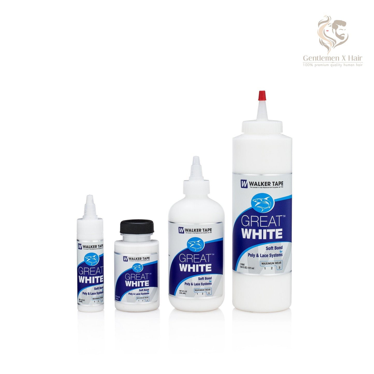 Walker Tape Great White strong-hold adhesive for sensitive skin