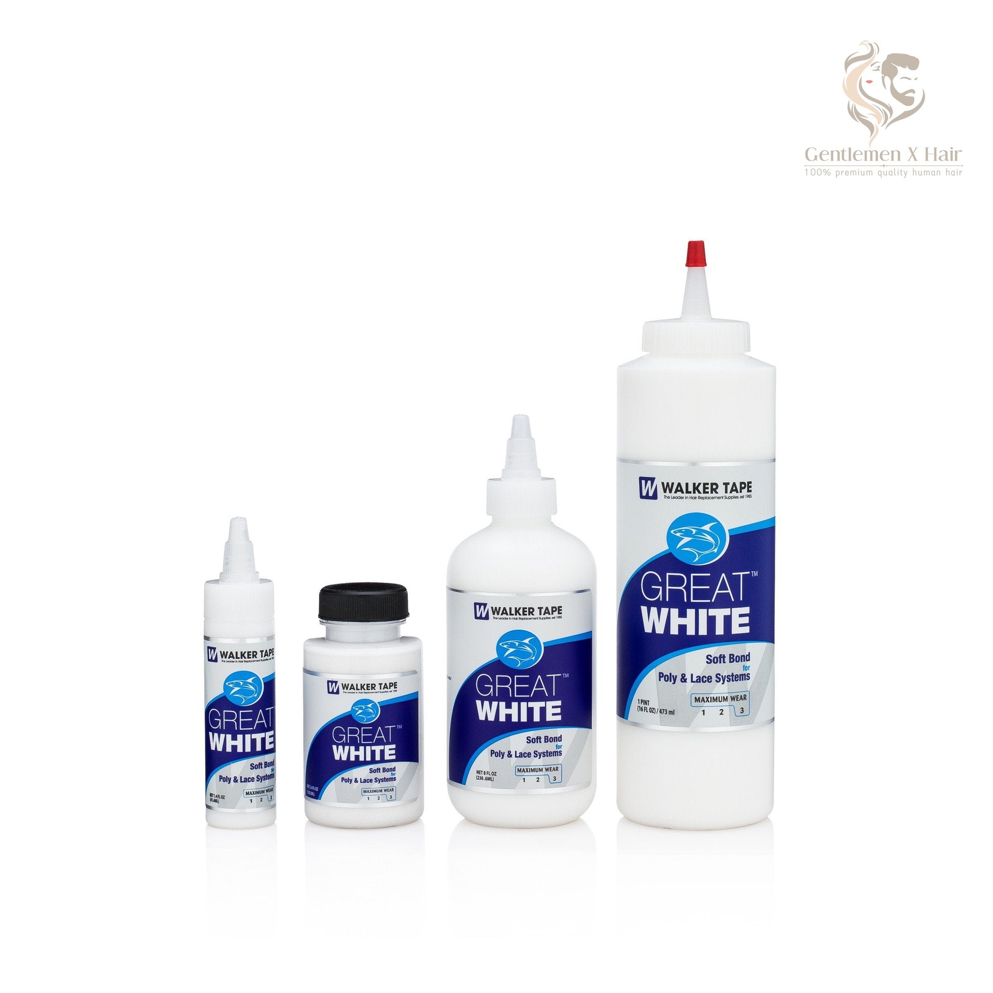 Walker Tape Great White strong-hold adhesive for sensitive skin