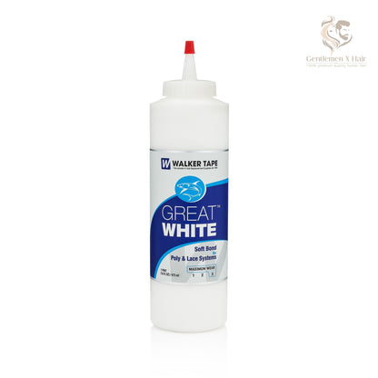 Walker Tape Great White Adhesive, Strong Hold for Sensitive Skin