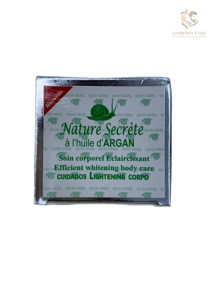 Nature Secret Lightening Moisturizing Body Cream, Argan & Carrot Oil, 300g