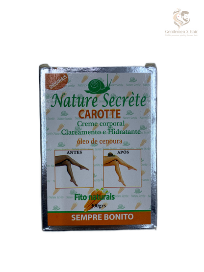 Nature Secret Lightening Moisturizing Body Cream, Argan & Carrot Oil, 300g
