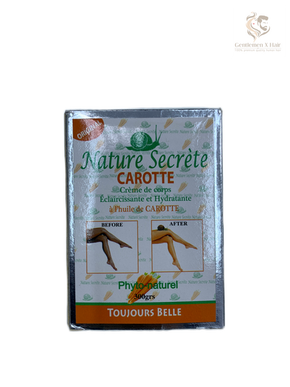 Nature Secret Lightening Moisturizing Body Cream, Argan & Carrot Oil, 300g