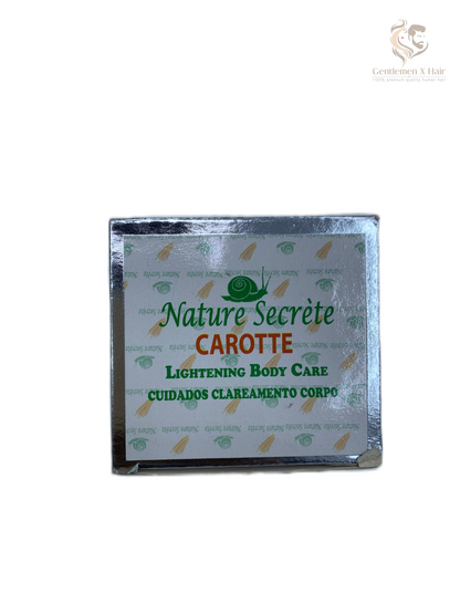 Nature Secret Lightening Moisturizing Body Cream, Argan & Carrot Oil, 300g
