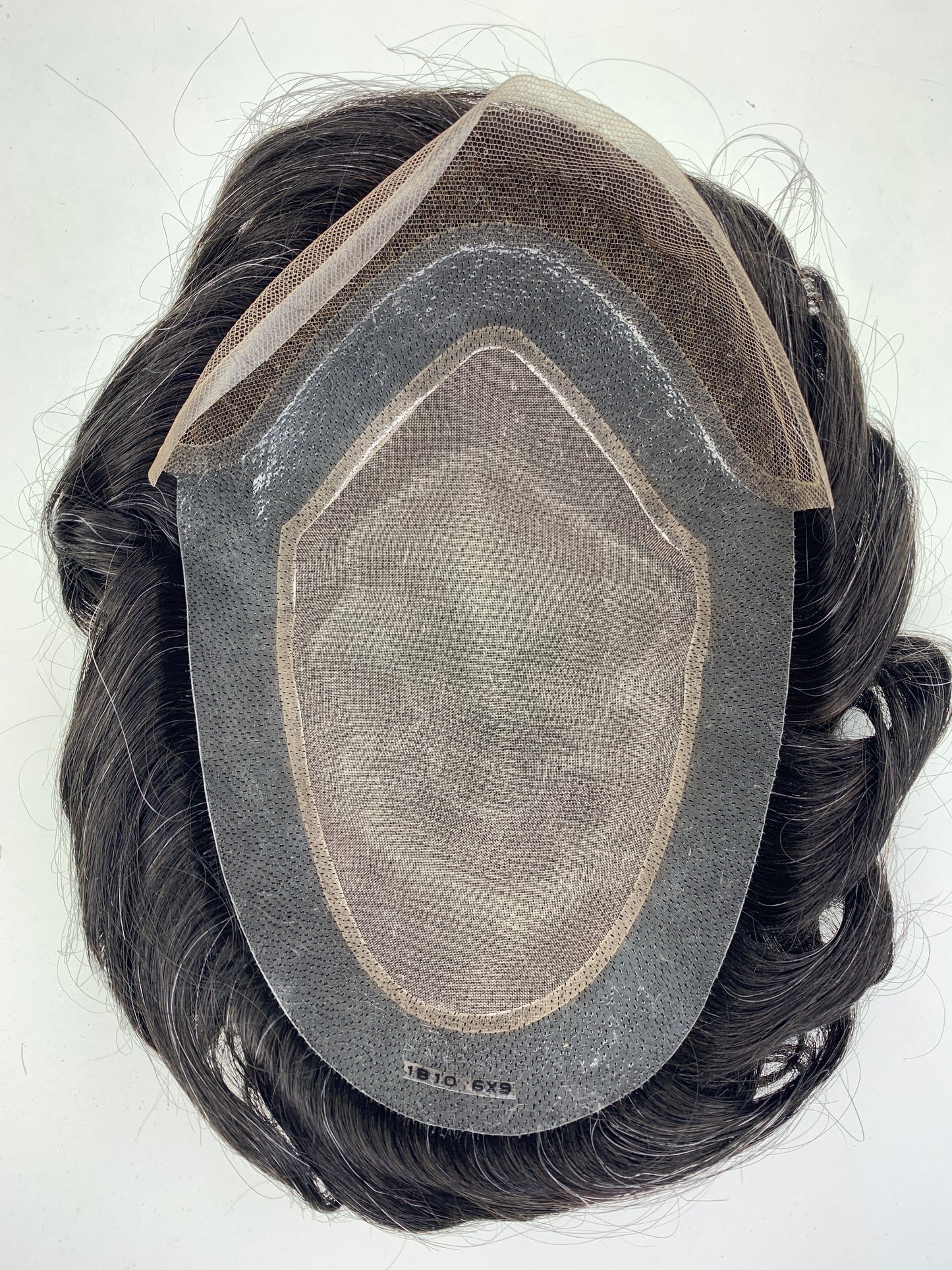 Gentlemen X Premium VER 3 PU Front, Swiss Lace & Mono Top Hair System, 100% Human Hair