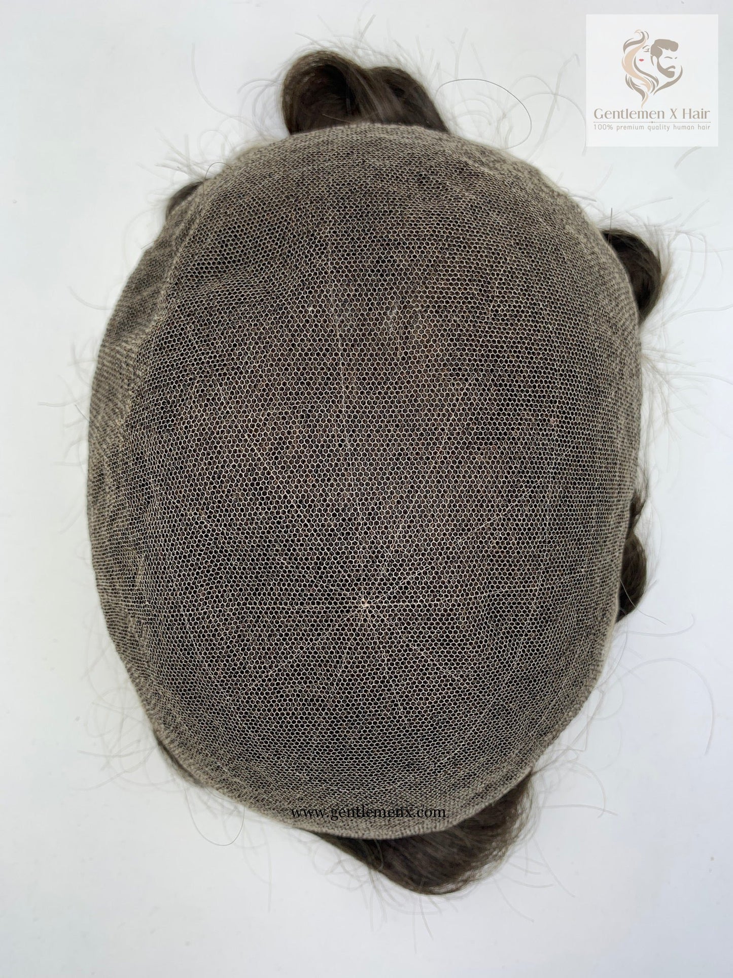 Gentlemen X Premium European CKC2 full lace human hair toupee