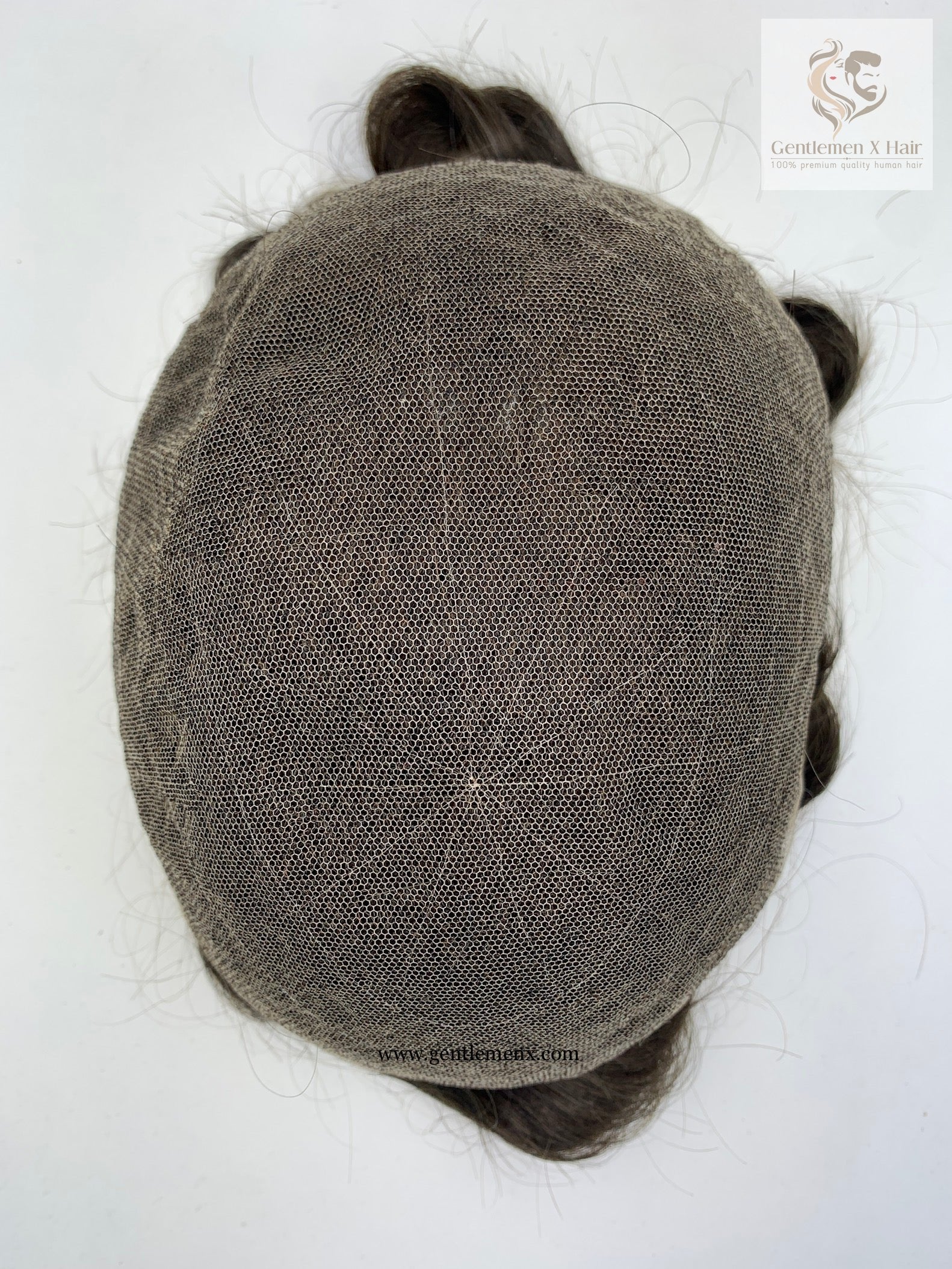 Gentlemen X Premium European CKC2 full lace human hair toupee