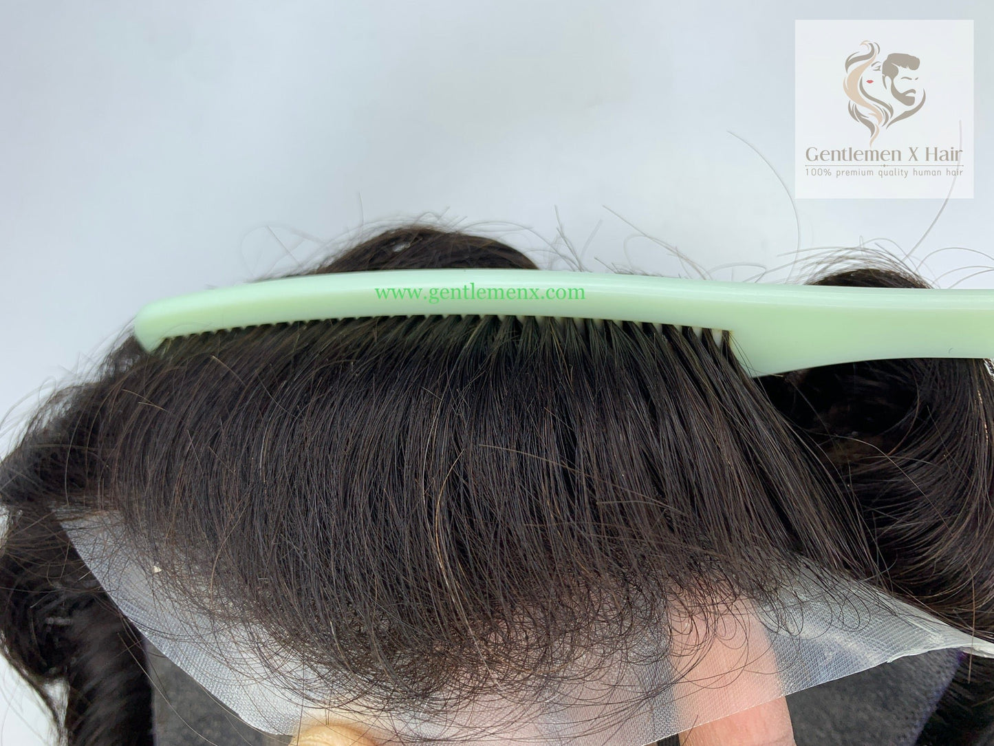 Gentlemen X VIP Australia Hair System, 100% Human Hair