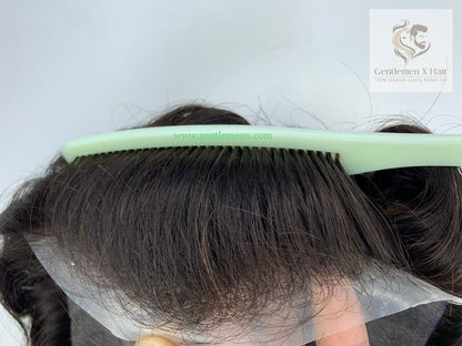 Gentlemen X VIP Australia Hair System, 100% Human Hair
