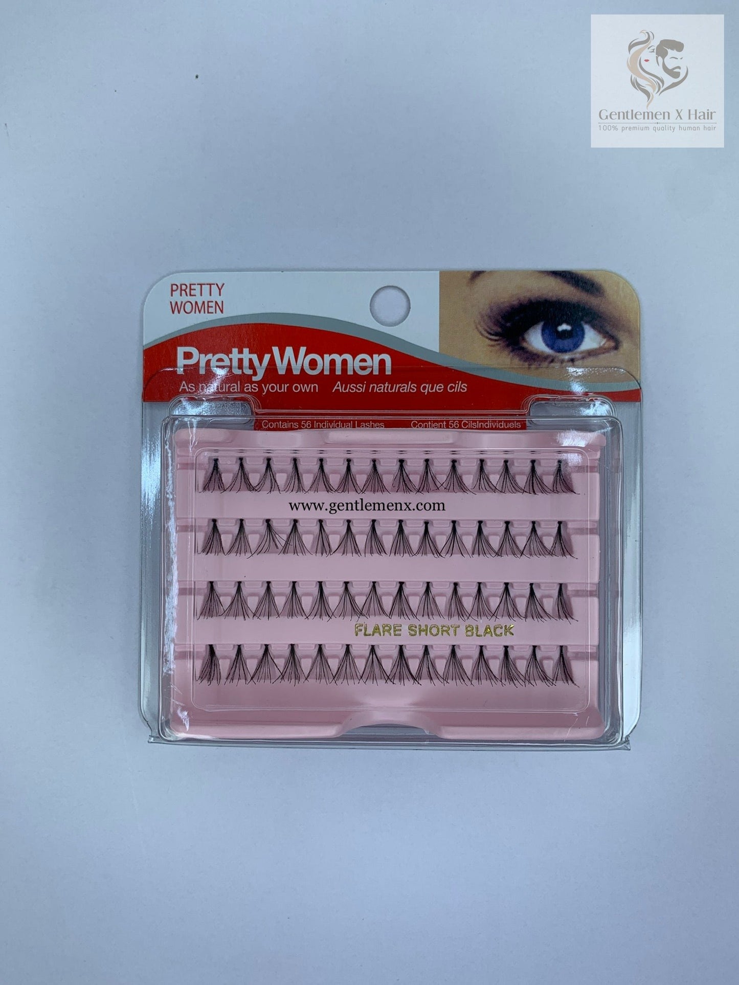 Pretty Woman false eyelashes in short, medium and long
