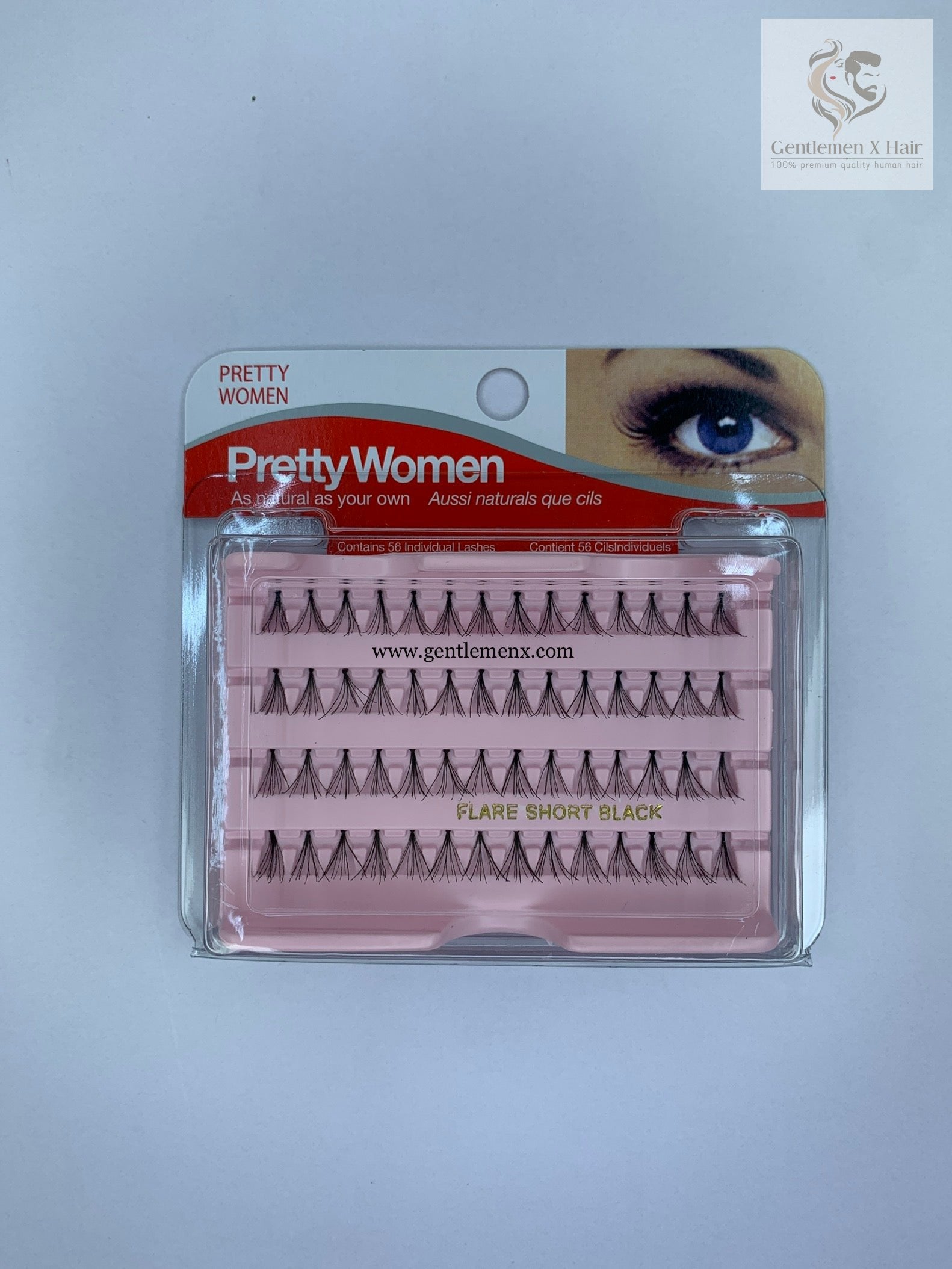 Pretty Woman false eyelashes in short, medium and long