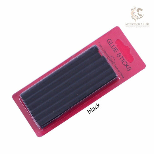 Barras de pegamento de queratina para extensiones, 3 colores (paquete de 12)