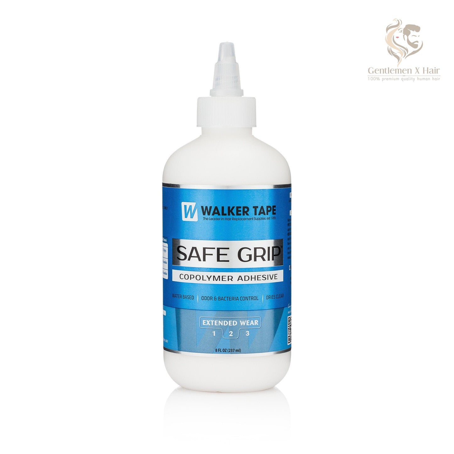 Walker Tape Safe-Grip Adhesive, Water-Based Extended-Wear Hold