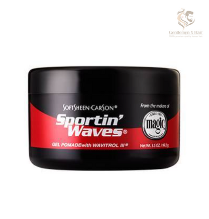 Sportin Waves pomade gel for waves, 3.5oz
