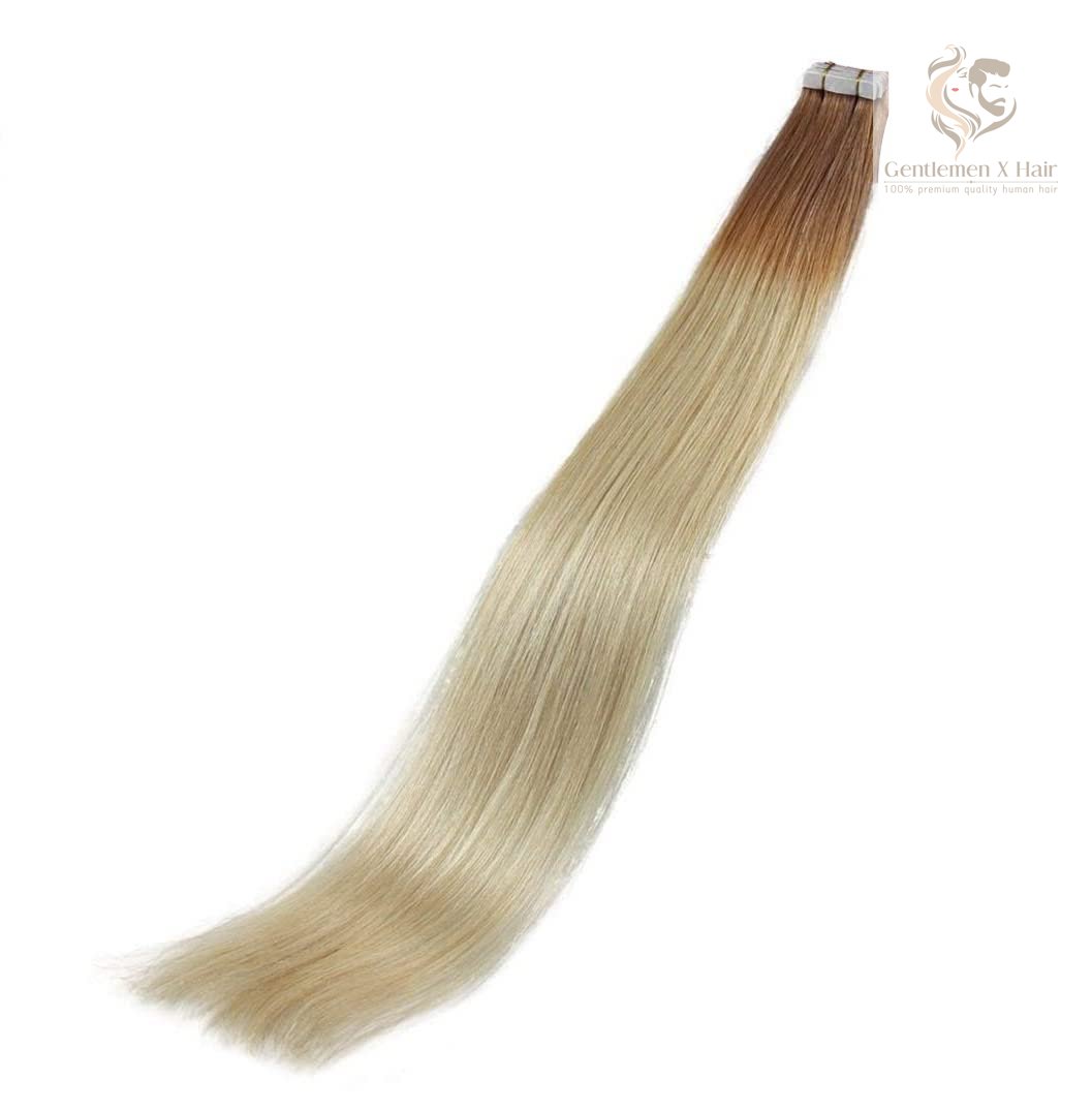Arnomeda Tape-In Human Hair Extensions, 100% Remy, 24-26 inch, 20 pcs (42g)