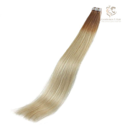 Arnomeda Tape-In Human Hair Extensions, 100% Remy, 24-26 inch, 20 pcs (42g)