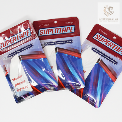 Super Tape die-cut contours tape tabs, 36 piece bag
