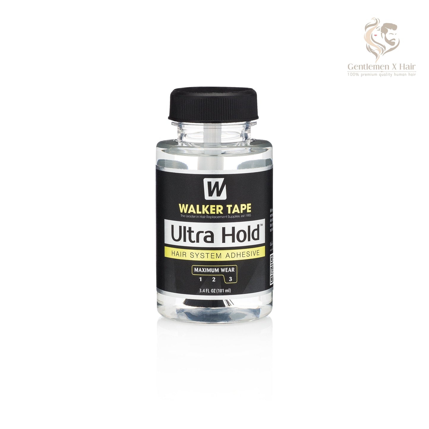 Walker Tape Ultra Hold Liquid Adhesive, Maximum Hold for Hair Systems