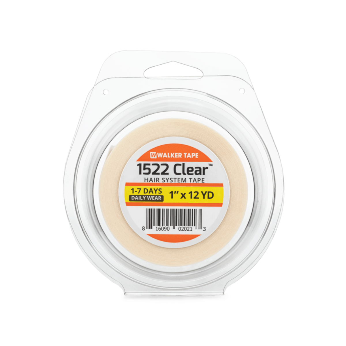 Walker Tape 1522 Clear daily-wear tape rolls for hair systems