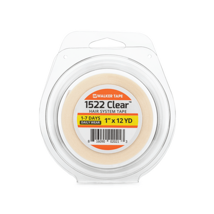 Walker Tape 1522 Clear daily-wear tape rolls for hair systems