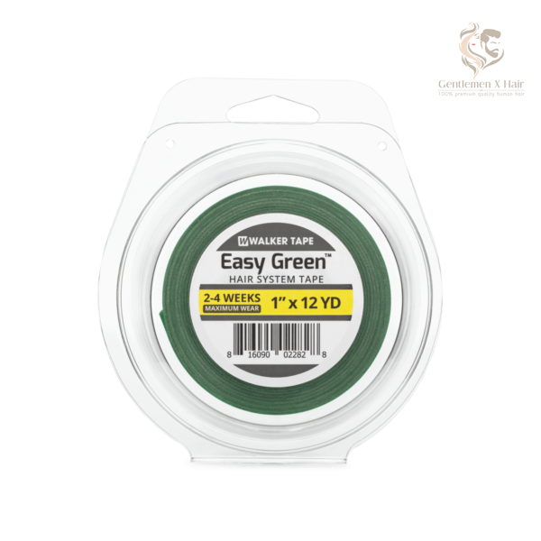 Walker Tape Easy Green Tape Rolls, Maximum-Wear Hold for Hair Systems
