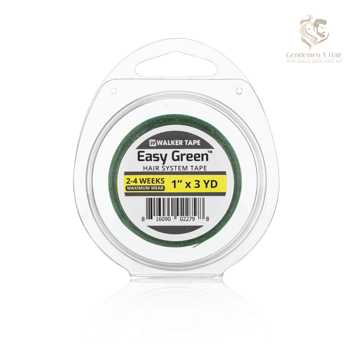 Walker Tape Easy Green Tape Rolls, Maximum-Wear Hold for Hair Systems