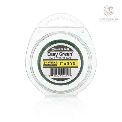 Walker Tape Easy Green Tape Rolls, Maximum-Wear Hold for Hair Systems