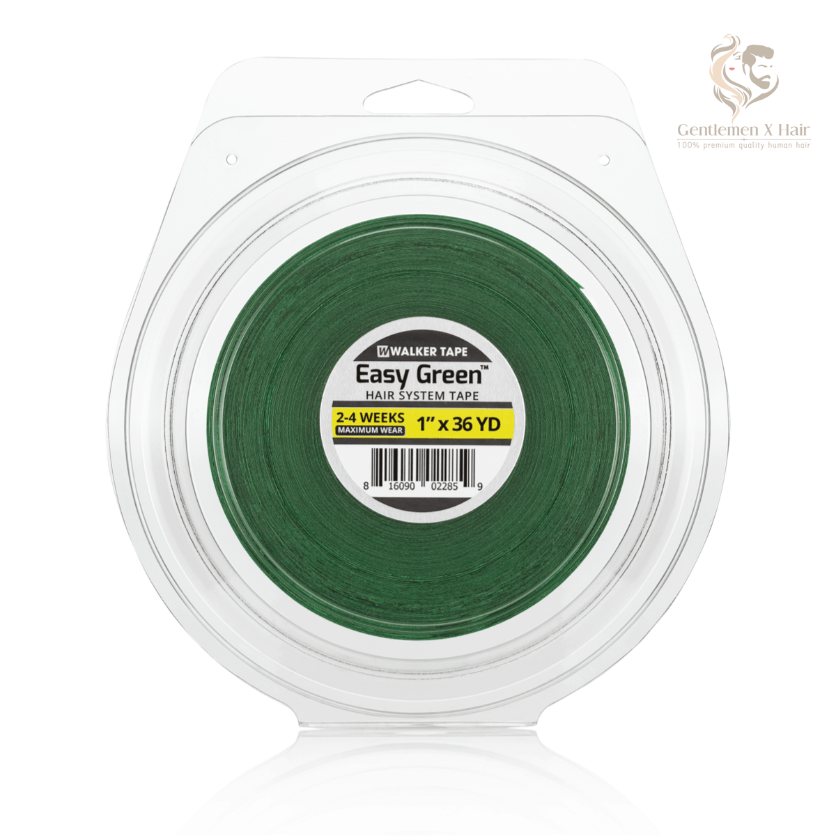 Walker Tape Easy Green Tape Rolls, Maximum-Wear Hold for Hair Systems