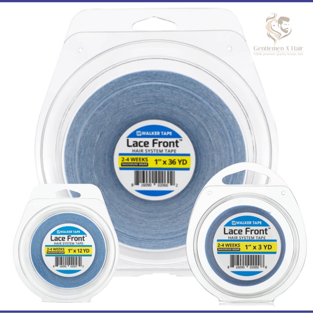 Walker Tape Lace Front Support Tape Rolls, Strong & Reliable Hold