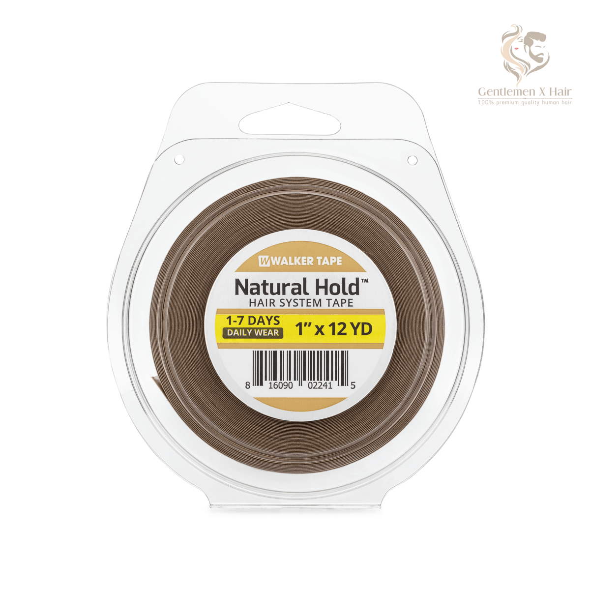 Walker Tape Natural Hold Tape Rolls, Low-Residue Daily-Wear Tape