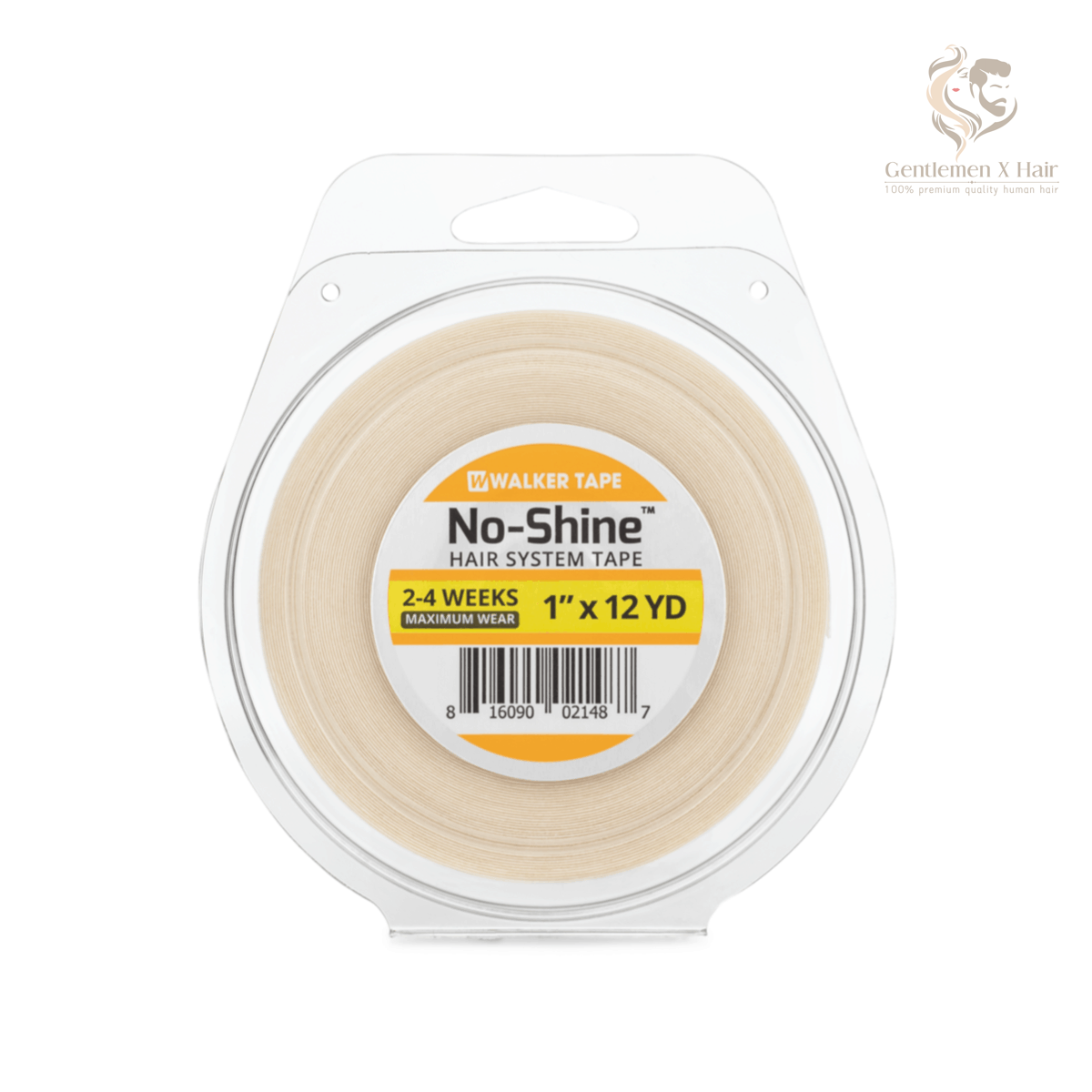 Walker Tape No-Shine Tape Rolls, Dull-Finish Maximum-Wear Tape