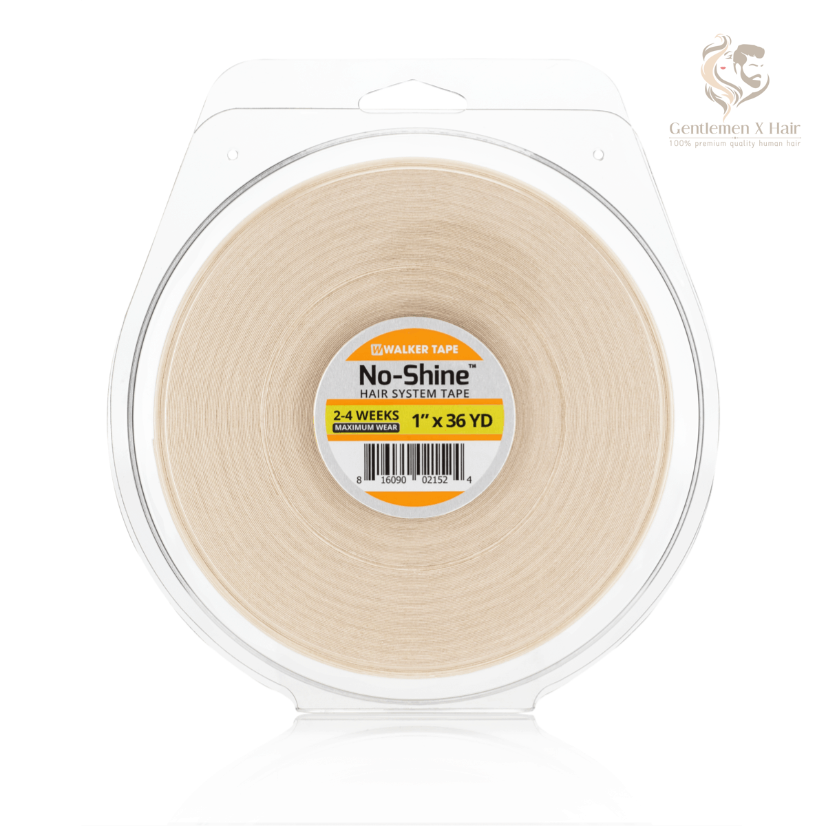 Walker Tape No-Shine Tape Rolls, Dull-Finish Maximum-Wear Tape
