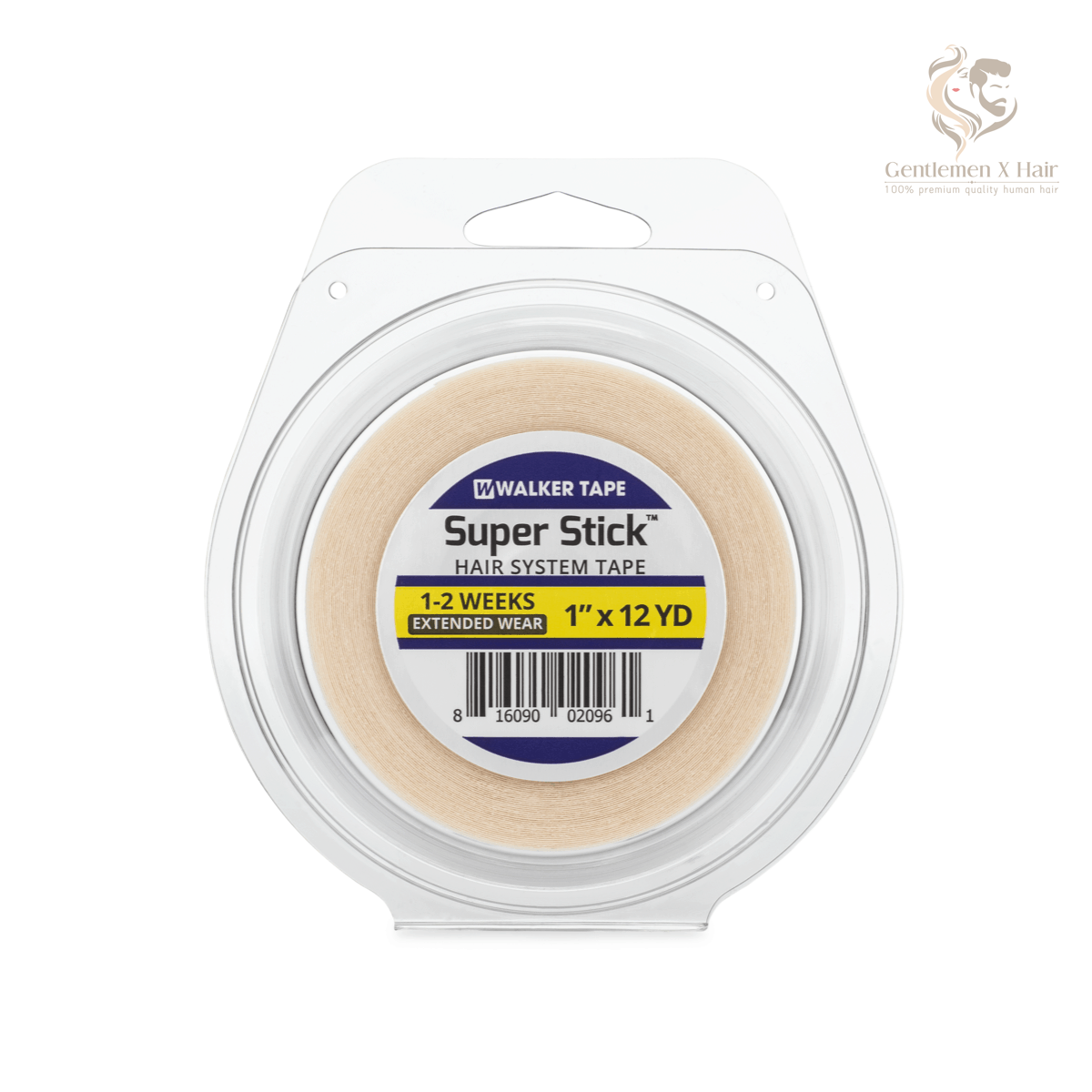 Walker Tape Super Stick Tape Rolls, High-Tack Hold for Poly Units